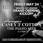 Casey T Cotton Piano Man. Live @The Proof (Kinston NC)