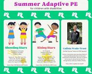 Summer Adaptive PE for children with disabilities -