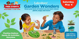 Free Kids Event: Lakeshore's Garden Wonders (Maplewood)