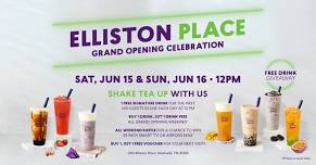 Chatime Grand Opening Celebration - FREE Boba & Airpods + TV Raffle