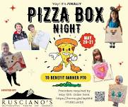 Pizza box fundraiser with Rusciano’s Authentic Taste of Napoli