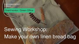 Sewing Workshop: Make your own linen bread bag