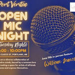 Open Mic Featuring William James