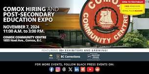 FREE Comox Hiring  and Education Expo 2024