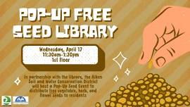 Pop-Up FREE Seed Library Event