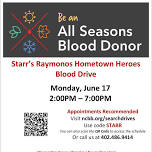 Starr’s Raymonos Blood Drive