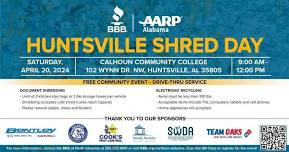 2024 Huntsville Shred Day