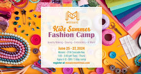 Kids Fashion Camp