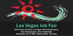 Las Vegas Job Fair.  50 Employers. 10,000 Jobs