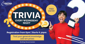 Wednesday Night Trivia – Central Leagues Club