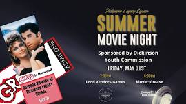 Dickinson Legacy Square Summer Movie Night