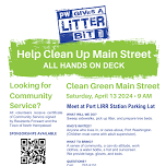 Clean Green Main Street 2024