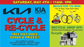 Cycle & Win: Kia of Wesley Chapel Bicycle Give Away & Tech Recycle Drive