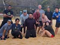 B+ (mid-intermediate) level sand volleyball