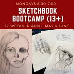 Sketchbook Bootcamp (teen drawing class)