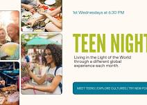  Teen Night: Living in the Light of the World! 