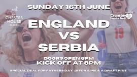 Euro Nights: England vs Serbia