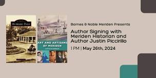 Author Signing with Meriden historian and author Justin Piccirillo