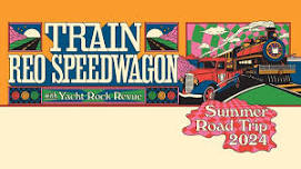 Train & REO Speedwagon – Summer Road Trip 2024 with Yacht Rock Revue on September 6 at 6:25 p.m.