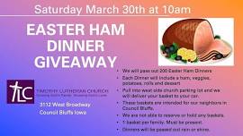 Easter Ham Dinner Giveaway