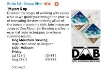 Art Resin - Ocean Dish