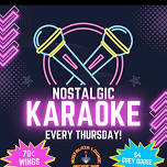 Karaoke & Wing Night!   8pm Karaoke Starts!