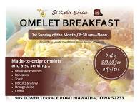 El Kahir Shrine's Omelet Breakfast