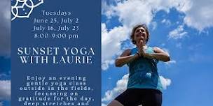 Sunset Yoga with Laurie