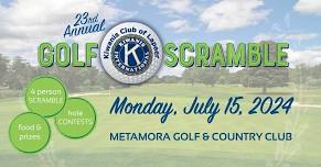 Kiwanis Club of Lapeer 2024 Golf Scramble