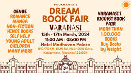 BookMafiya's Dream Book Fair - VARANASI | 15th - 17th March, 2024