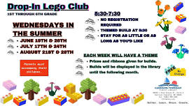 Drop in Lego Club