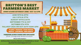 Britton’s Best Farmers Market