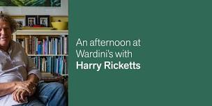 An afternoon at Wardini's with Harry Ricketts