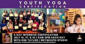 Youth Yoga Certification with Kim Taylor at Open Doors Yoga Studios Weymouth, MA