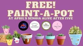 Free Paint-a-Pot at Senoia Alive After Five