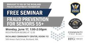 Fraud Prevention Seminar for Seniors 55+