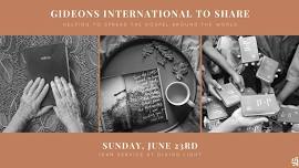 Gideons International to Share