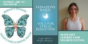 Donations-Based Yoga for Stress Reduction: Morgan's Message