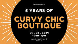 Curvy Chic Boutique's 5 Year Anniversary!