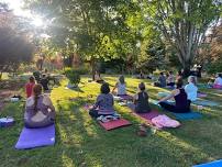 Sunset Yoga on the Farm