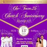 CHOSEN'S 25TH CHURCH ANNIVERSARY BANQUET!