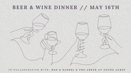 Beer & Wine Dinner at Belle Âme