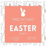 FREE pictures with the Easter Bunny