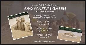 Sand Sculpture Class