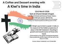 Bible Society – Coffee and Dessert – A Kiwi’s View Point of the Church in India