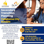 Secondary Transition  Planning – Tullahoma City Schools