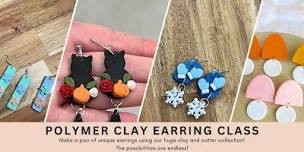 Polymer Clay Earring Class,