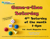 Game-A-Thon Saturday