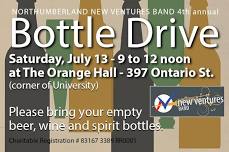 4th Annual Bottle Drive – 2024