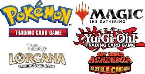 Open play Tranding Card Game event.  Pokemon Magic the Gathering Yu-Gi-Oh, Lorcana, My Hero Academia